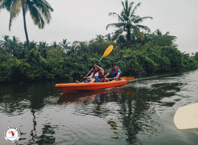 Kayaking in Alleppey